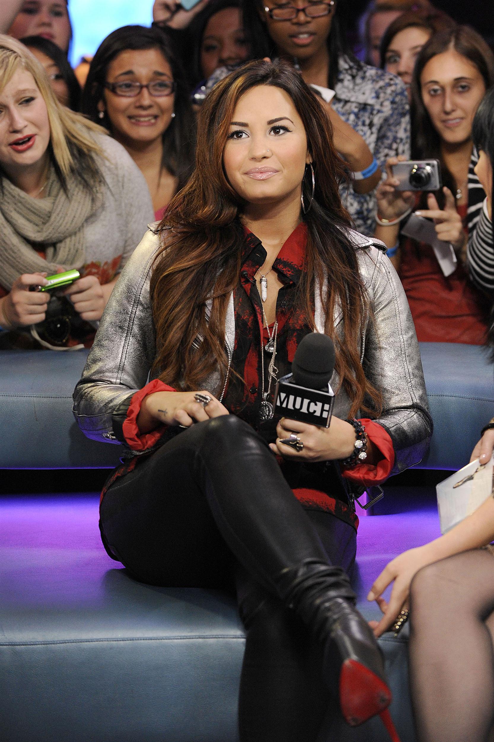 Demi Lovato visits New.Music.Live to promote her latest album 'Unbroken' | Picture 102321